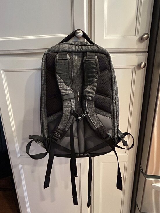 The North Face Surge Backpack – Limited Edition Gray w/ Rose Gold Zippers main image 7